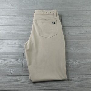 Footjoy Men's Performance Stretch Chino Pants Size 33x32 Athletic Ft Straight